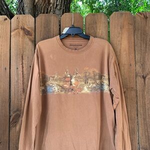 Vintage Deer men's long sleeve size Large.